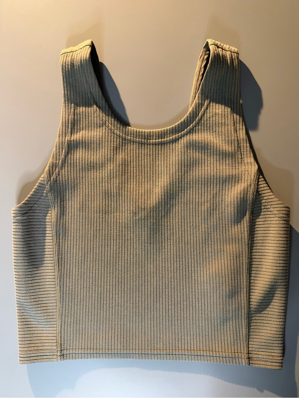 Lululemon Ribbed Softstreme Cropped Tank Top – Size 4 | Nomad